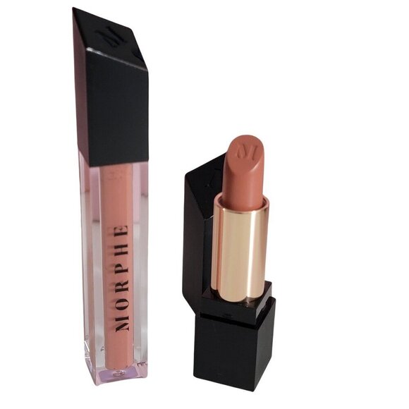 Morphe Other - Morphe Lipstick and Lip Gloss Duo NEW Kissy Face and Sing Along
